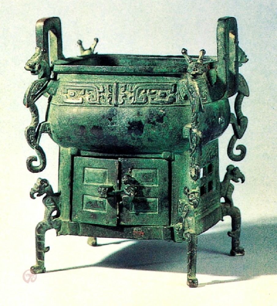 刖刑奴隶守门鬲